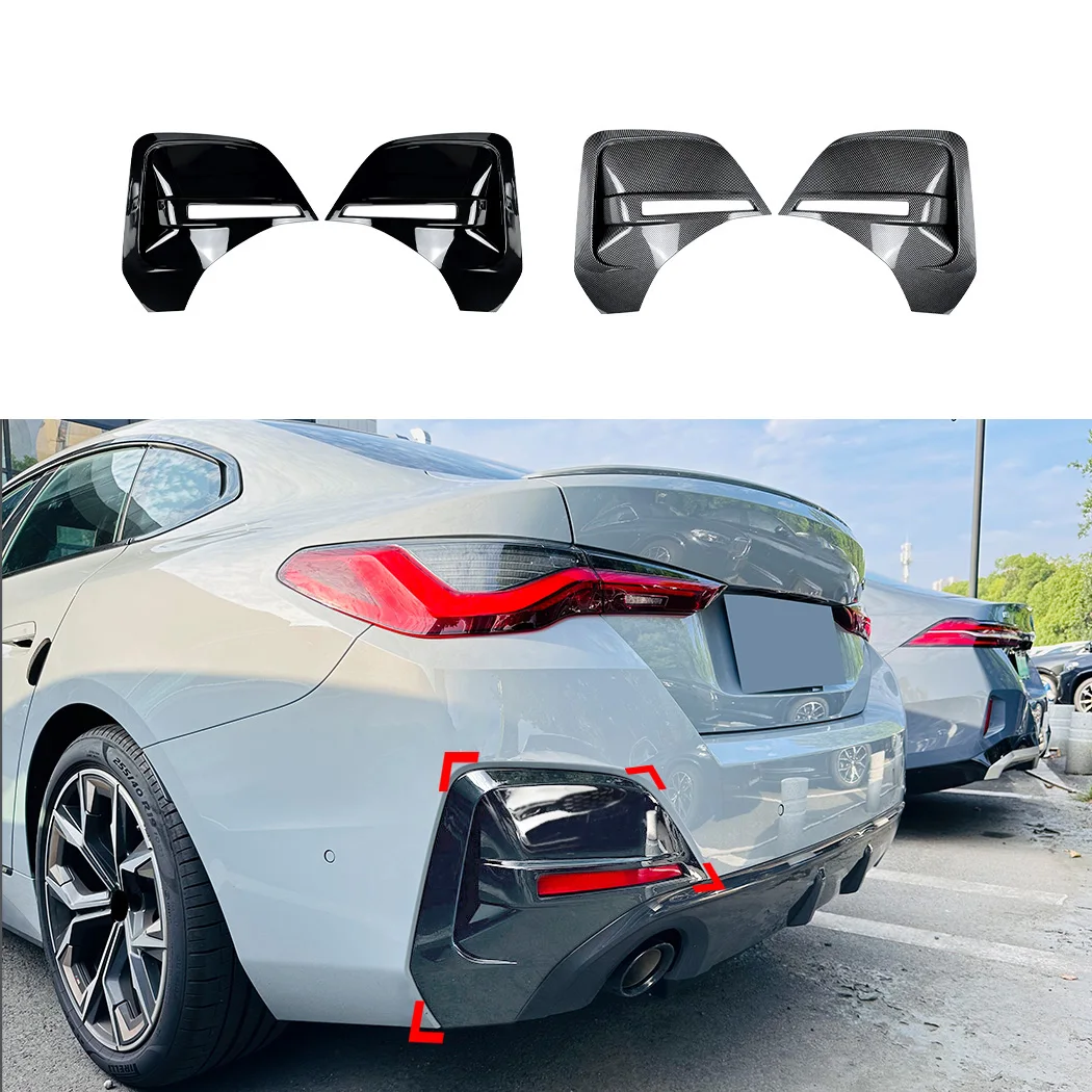 Car Vent Diffuser - Achterbumperdiffusor, zijdelingse ventilatieafdekking, splitter voor BMW
