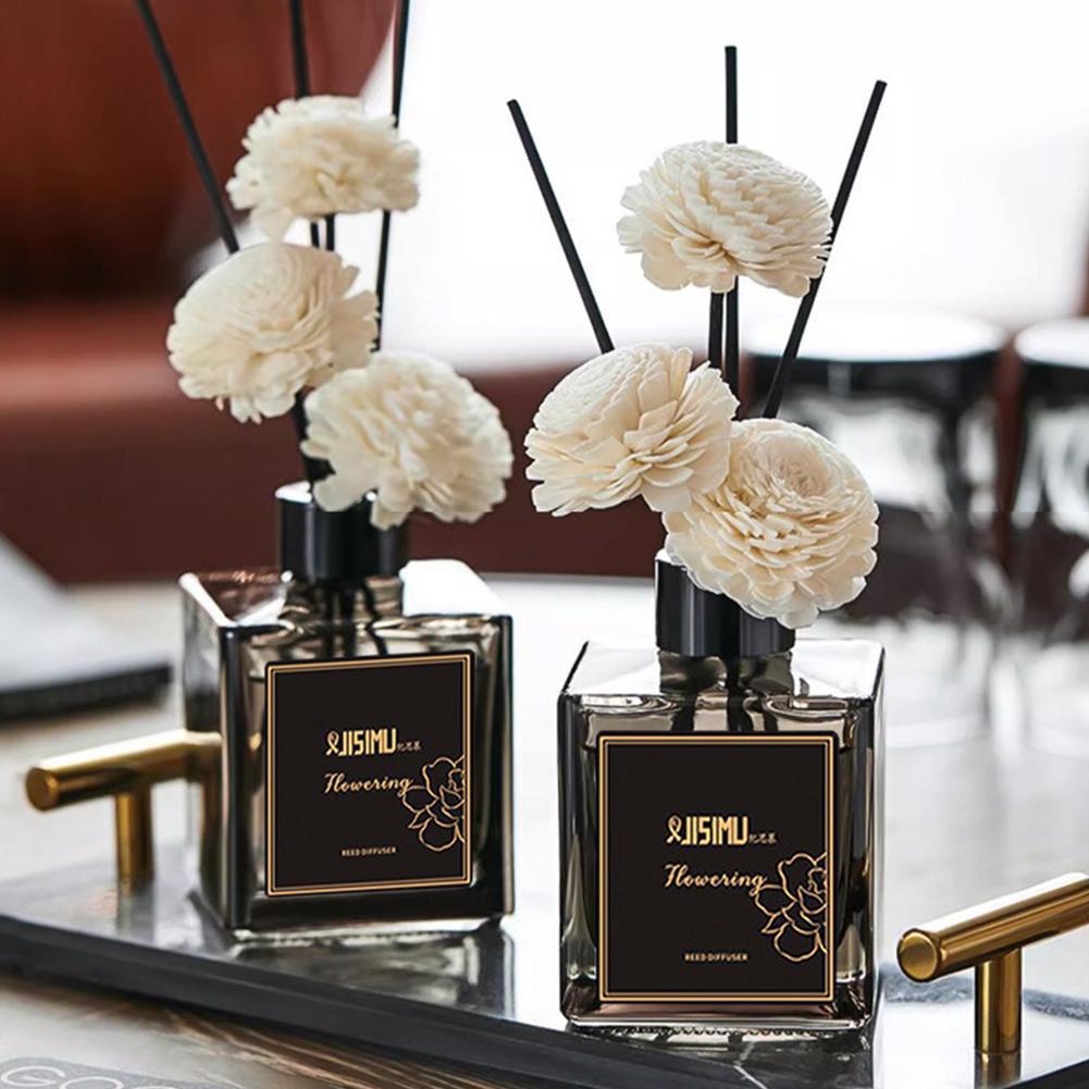 Home Fragrance White Jasmine - 50ml Aroma Diffuser Olie Set voor