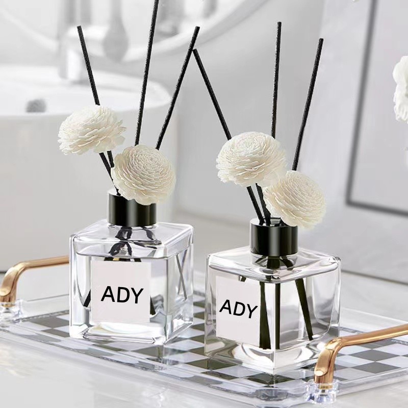 Reed Diffuser Set - 50ml Aroma Rietjes Diffuser Olie voor