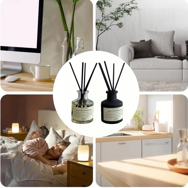 Home Fragrance Diffuser Sticks - 50ml Vlamloze Huisgeur Kamergeur Vlamloze Freesia