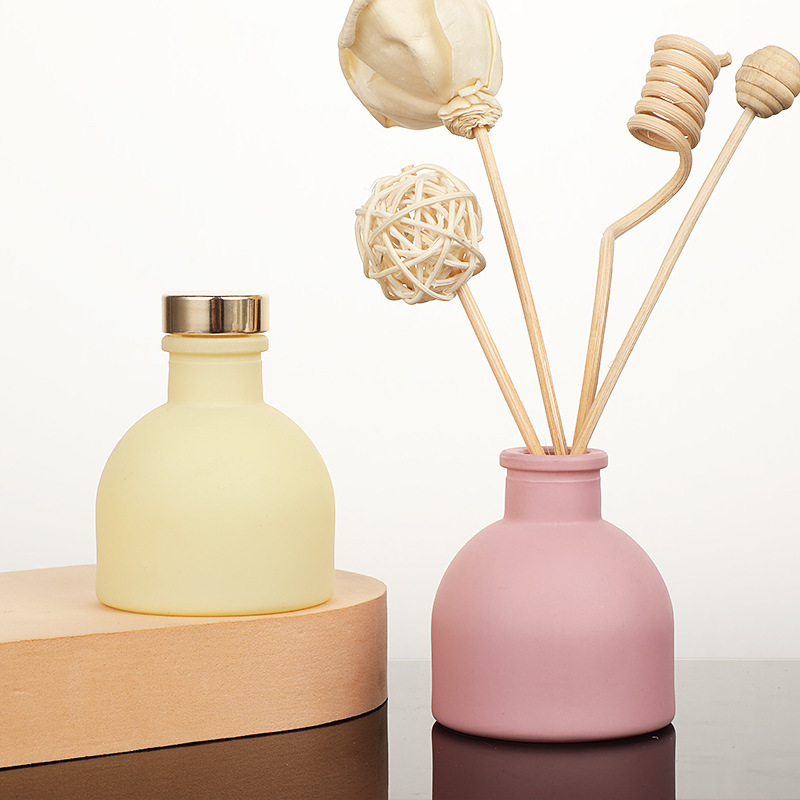 Reed Diffuser Set - 1pc 50ml Lege Roze/Wit/Geel/Zwart Aromatherapie Diffuser