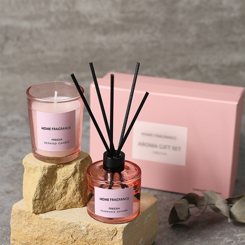 Premium rietdiffuser en kaars  - Reed Diffuser Set recensie en prijs