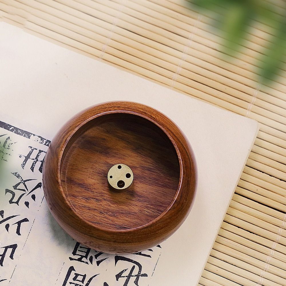 Houten Mini Wierookhouder Kom  - Home Fragrance Miniso recensie en prijs