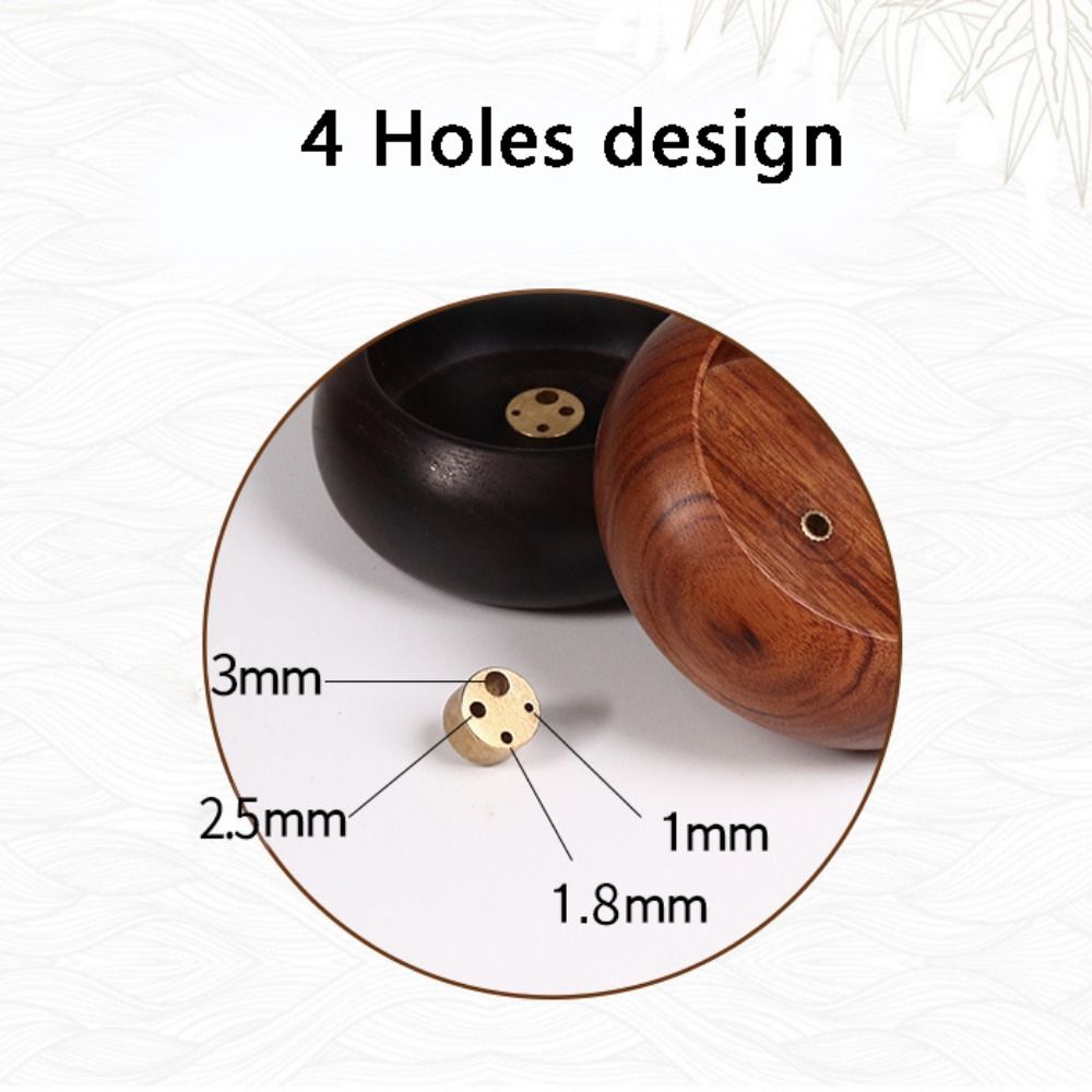 Houten Mini Wierookhouder Kom  - Home Fragrance Miniso recensie en prijs