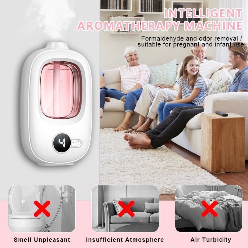 Automatisch aromatherapie-appa - Home Fragrance Natural recensie en prijs